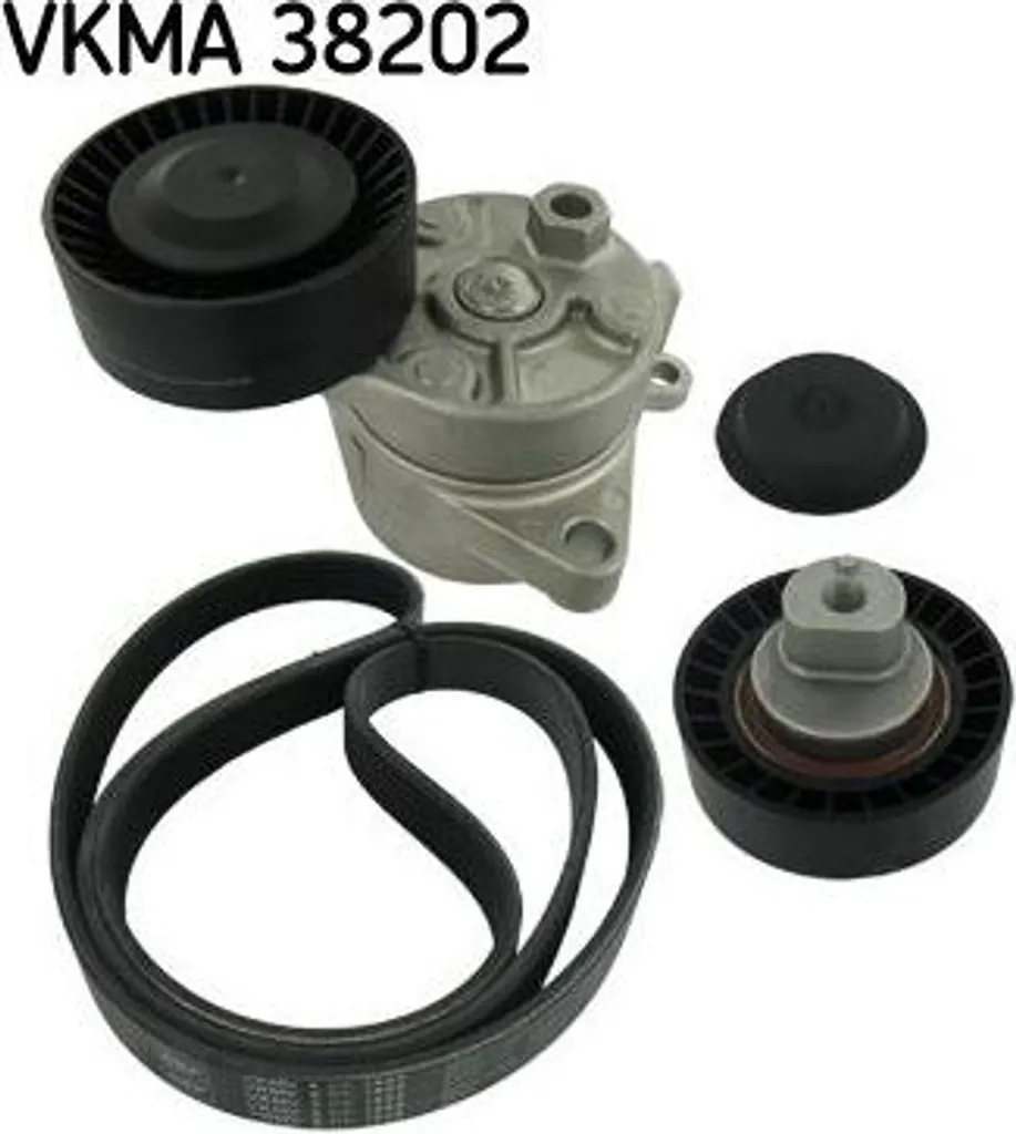 Kit de remplacement courroie SKF VKMA 38202 pour BMW Série 3 et 5 OE