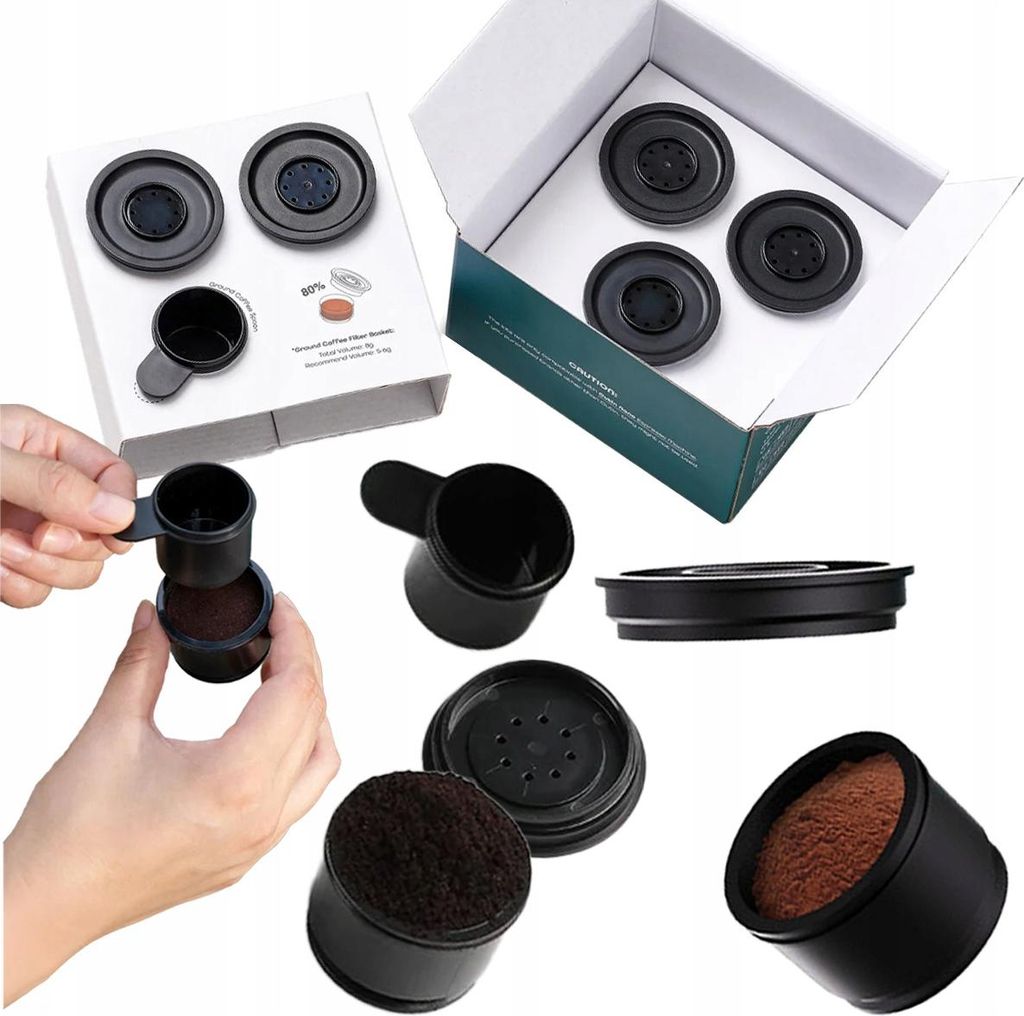 Zestaw 5 filtrów do ekspresu OUTIN Nano koszyczki na kawę + Zdjęcie produktu 