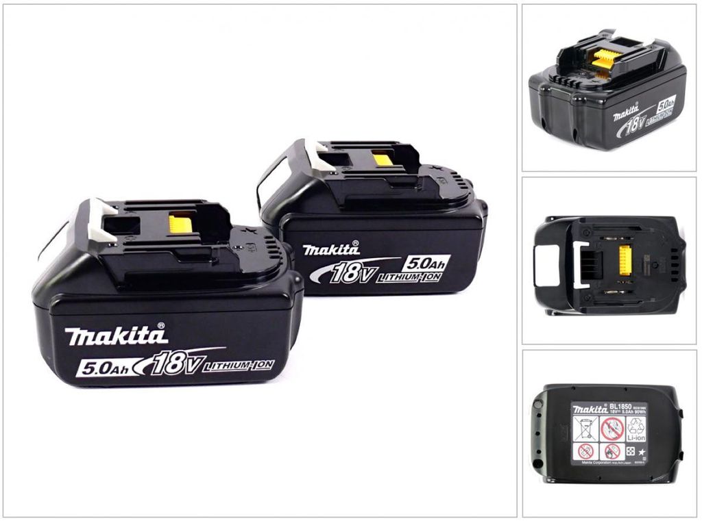 Makita BL 1850 B 18 V - 5,0 Ah Li-Ion akumulátor v balení 2 Obrázek produktu 