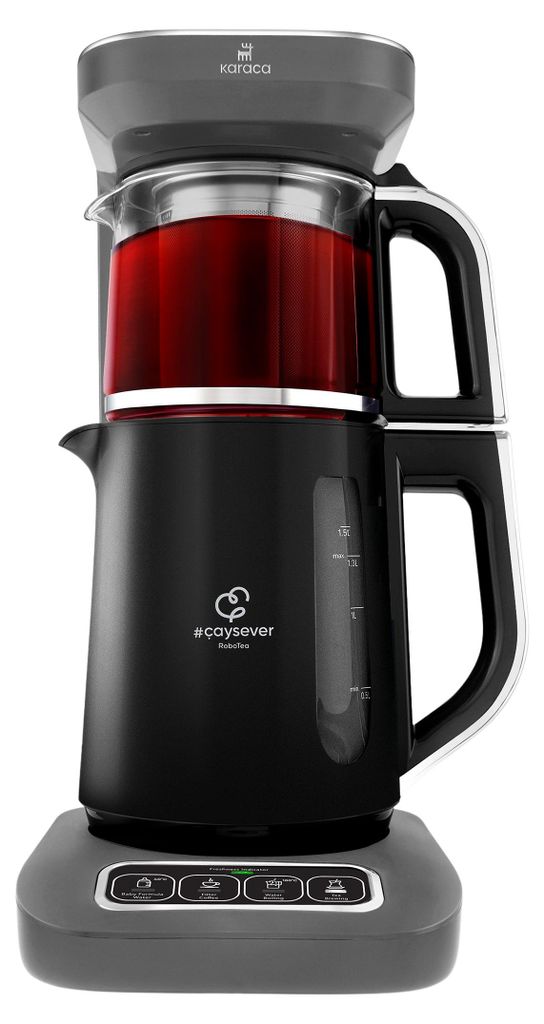 Karaca 000001000002430003, Černá, Šedá, 2,3 l, 25 hrnků, Obrázek produktu 