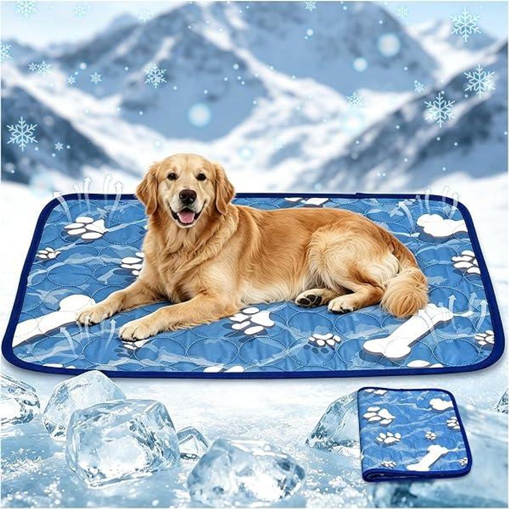 Cooling Mat Dog Large 100 x 70 cm, Cooling Mat for Dogs and Produktbild 