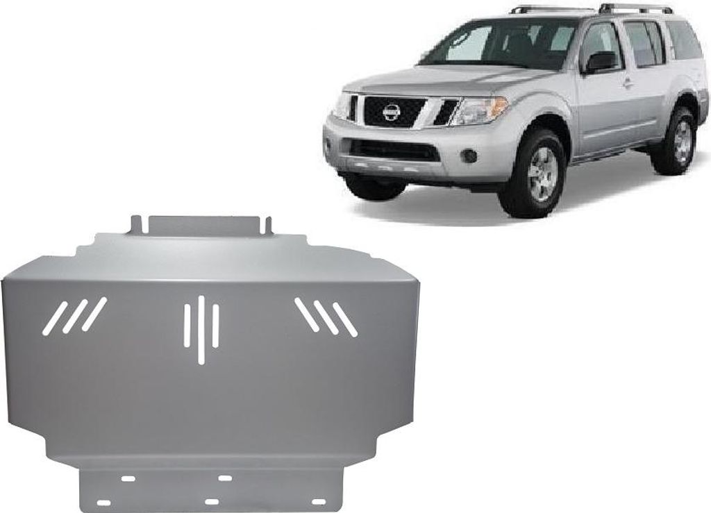 Aluminium Unterfahrschutz für Nissan Pathfinder