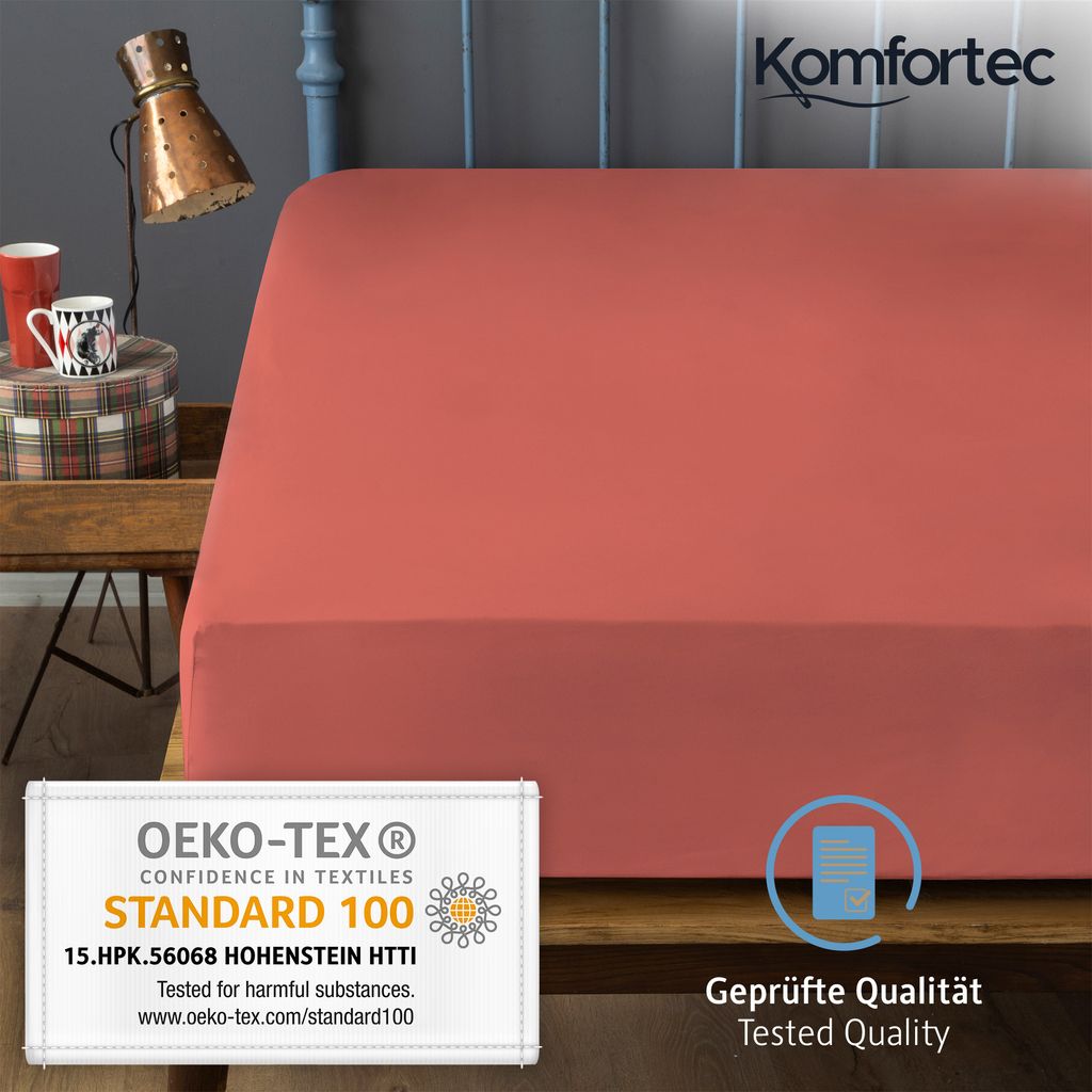 Komfortec Spannbettlaken 160x200 cm, Bettlaken Produktbild 3