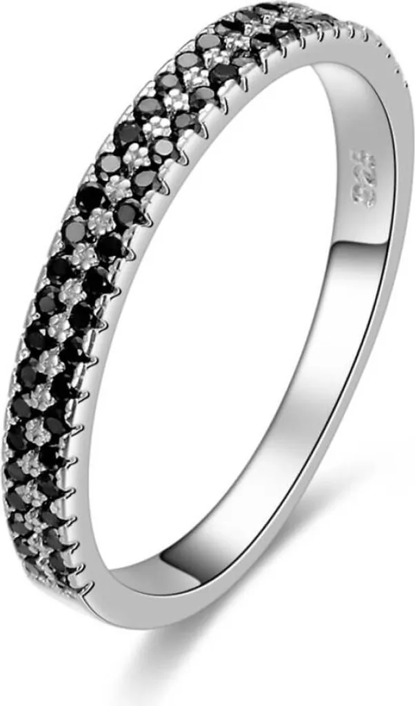 Bague de Soirée Femme Zircons AGG387 - Accessoire Chic Taille 62 mm