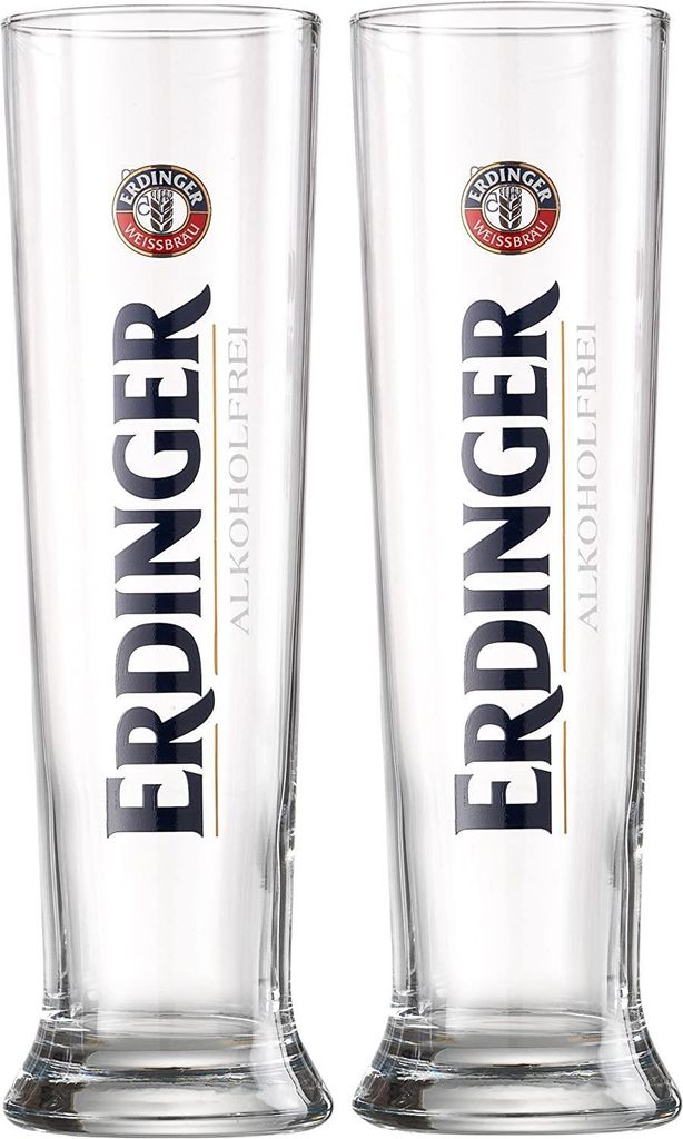 Sklenice na pšeničné pivo Erdinger bez alkoholu 0,5l - 2 Obrázek produktu 