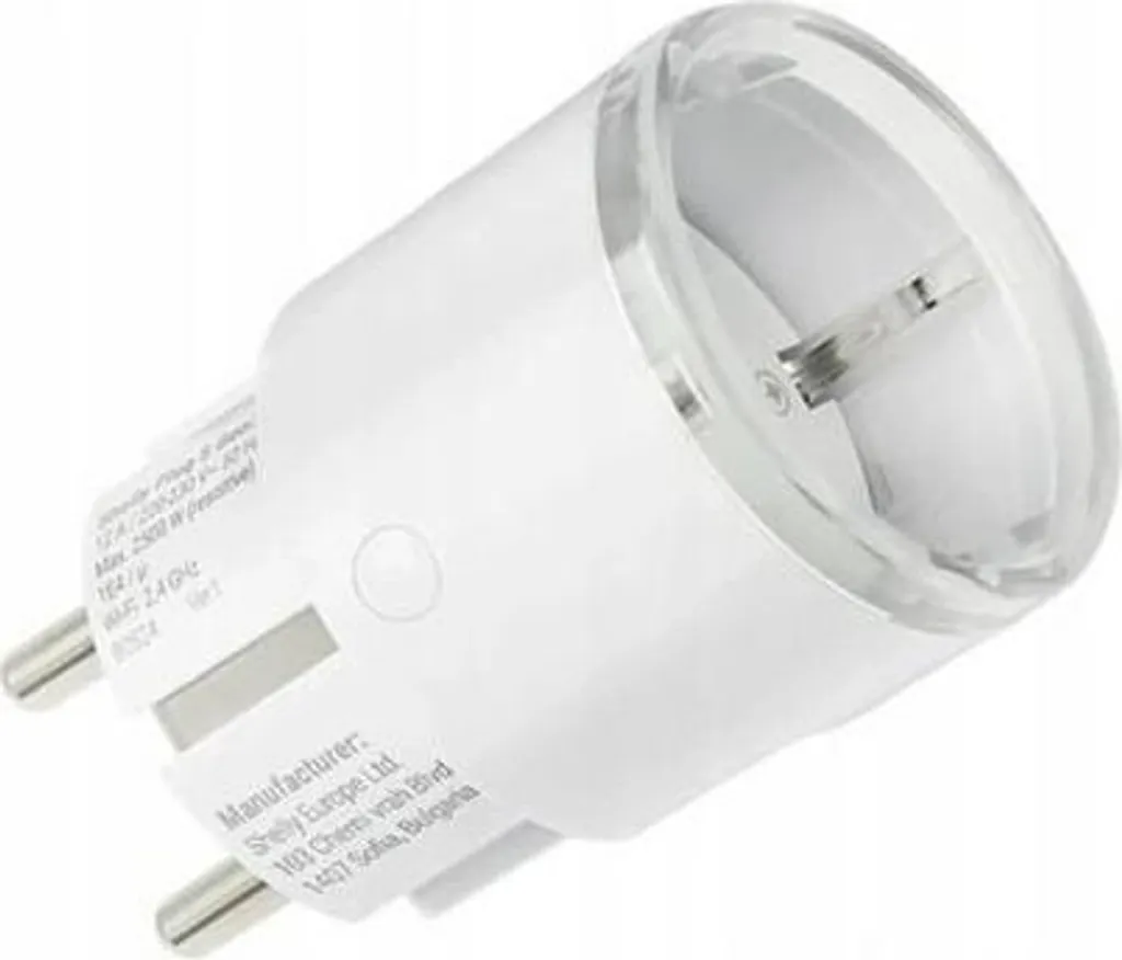 Shelly Plug S Z-Wave Prise Connectée avec Mesure de Consommation Blanche