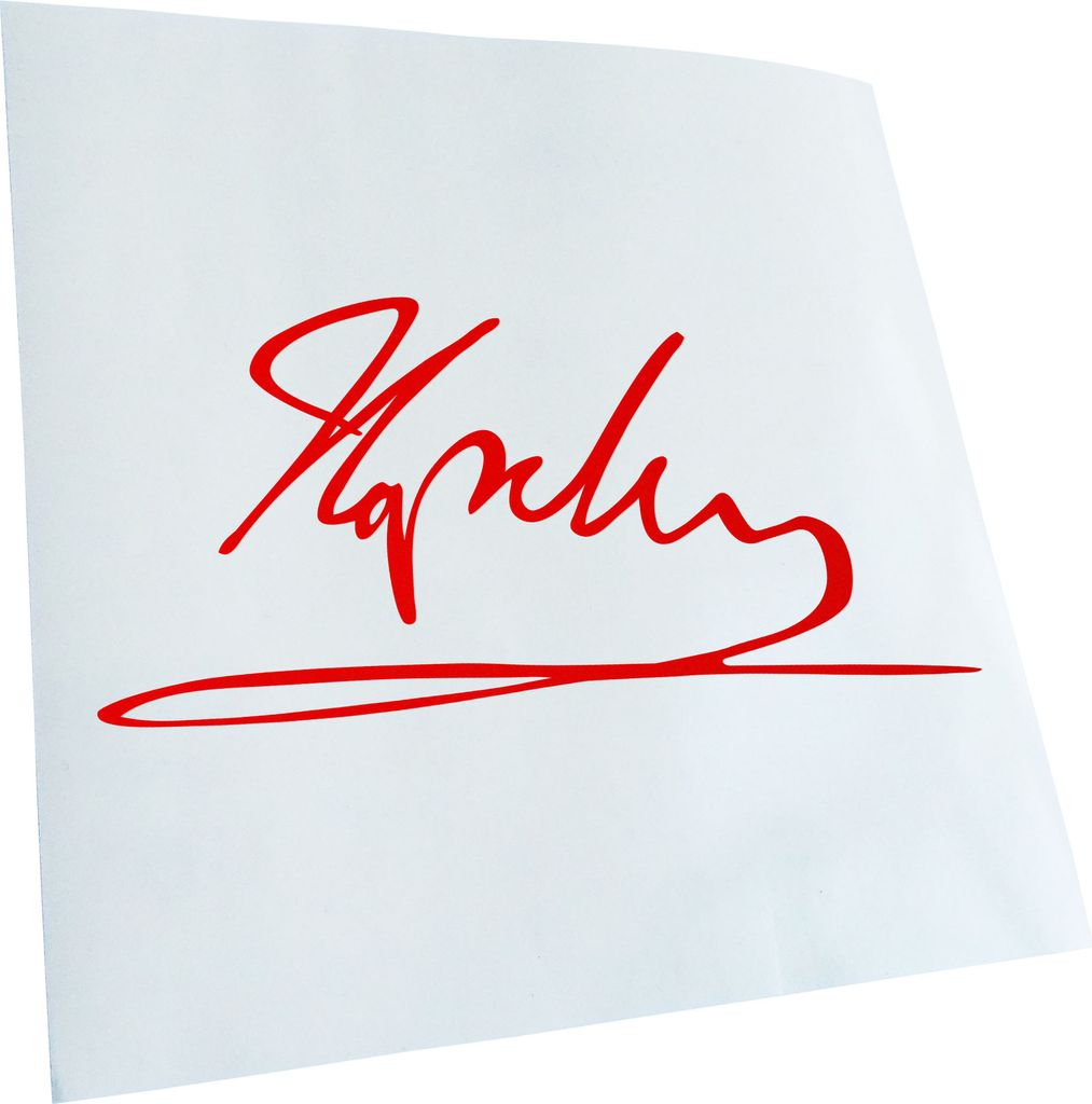 Kiwistar - Autoaufkleber - Napoleon Bonaparte - Rot - 50x23cm - Aufkleber für Auto, Laptop, Fahrrad, LKW, Motorrad mehrfarbig JDM Decal Racing