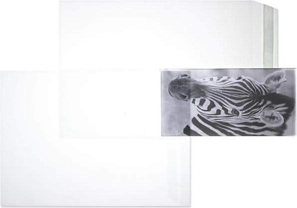 Versandtaschen 240x340mm 54 my haftklebend VE=1000 St. transparent