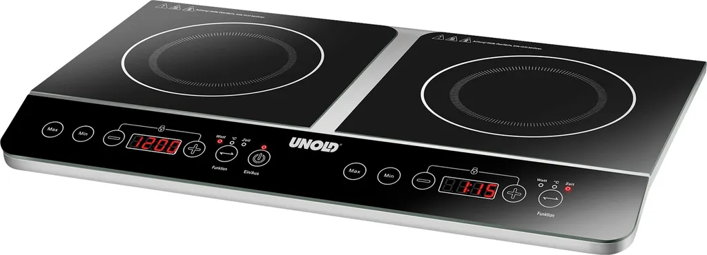 Unold Induktionskochplatte Doppel Elegance 58175 - Plaque Double Induction