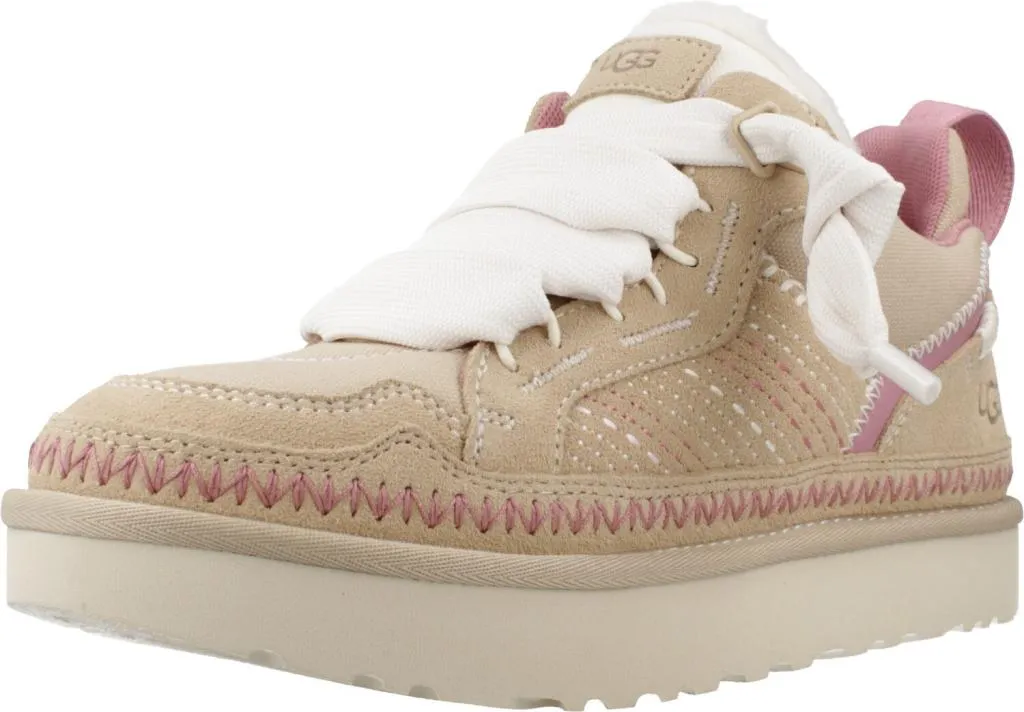 Baskets Basses Ugg Lowmel Meadow Marron pour Marche Urbaine et Ville