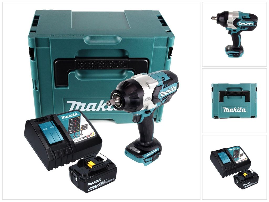 Avvitatore a impulsi a batteria Makita DTW 1002 RG1J 18 V Immagine del prodotto 