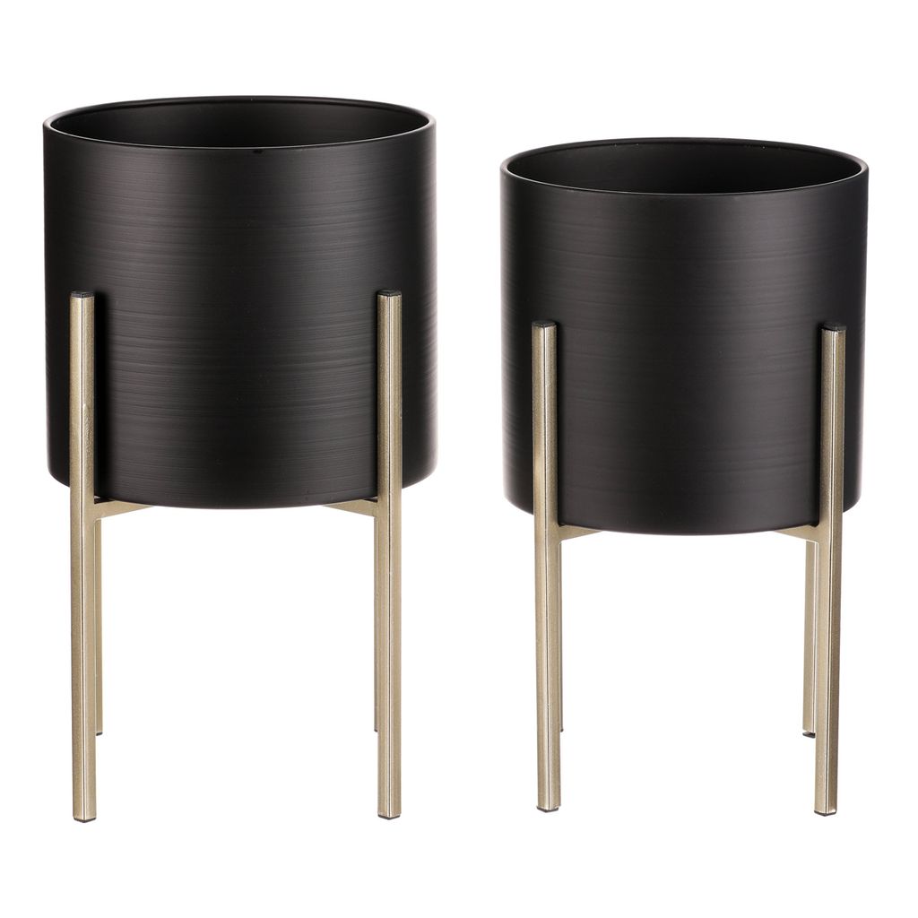 Autronic Set 2 kovových stojanů na květiny FA5006 Obrázek produktu 