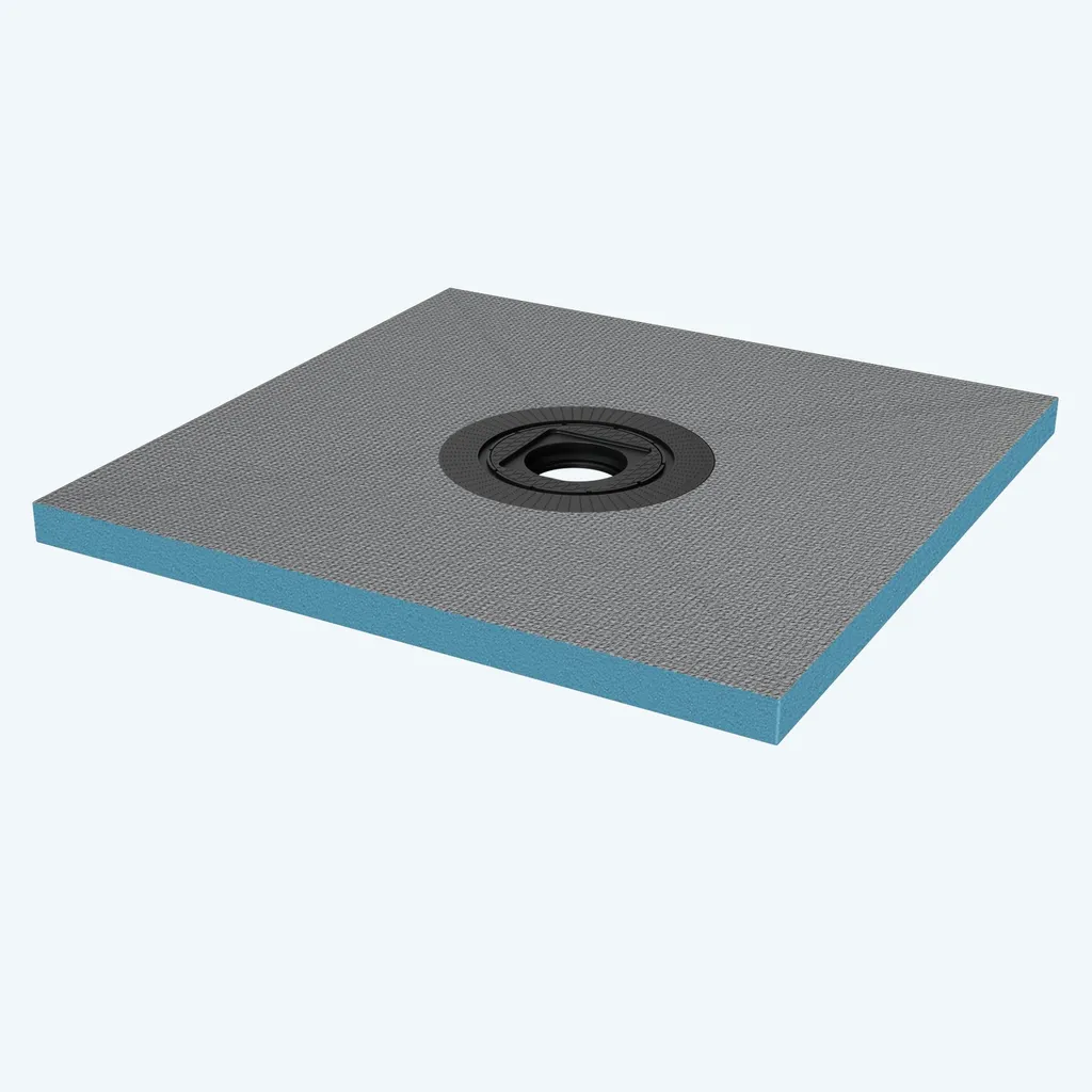 Piatto Doccia a Filo Pavimento 75x75 doporro XPS Piastrellabile