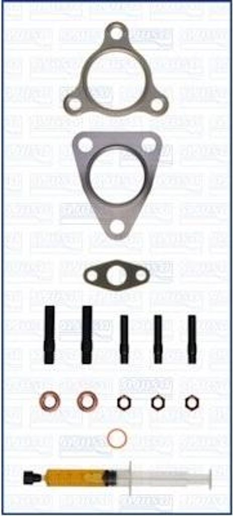 AJUSA JTC11464 Montagesatz Turbolader für TOYOTA Yaris Schrägheck (P9) für MINI Schrägheck (R50, R53)