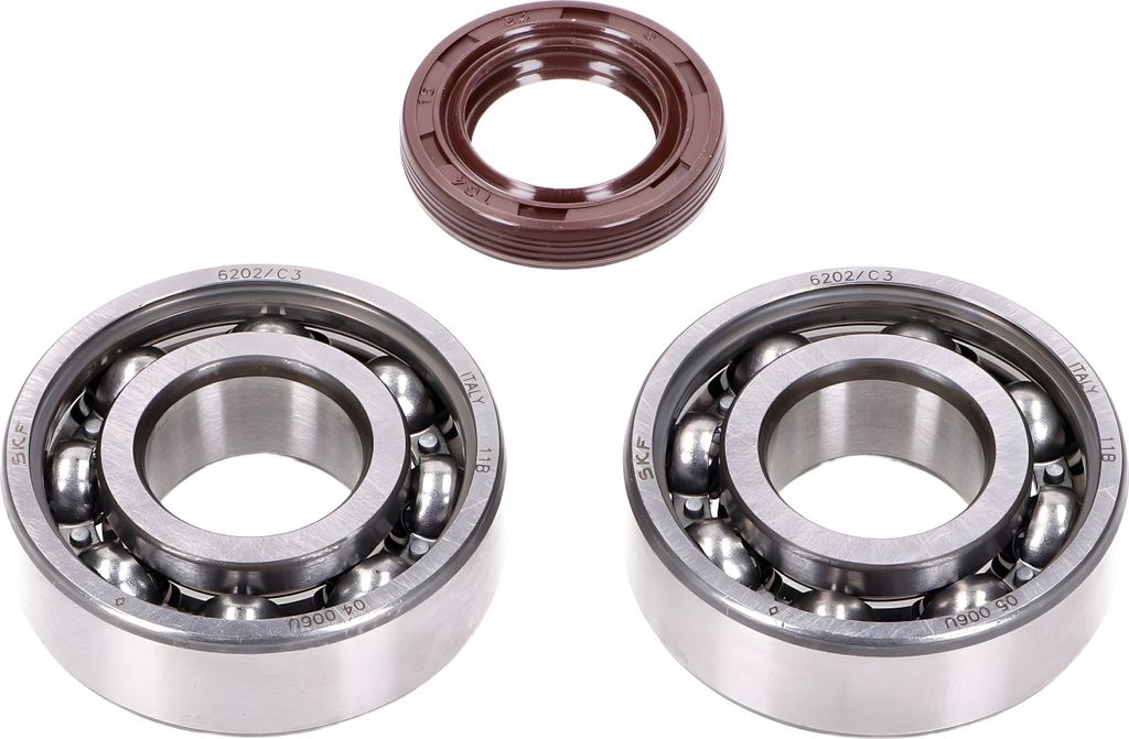 Kurbelwellenlager Satz Schmitt FKM Premium C3 für Piaggio Ciao Bravo Boxer