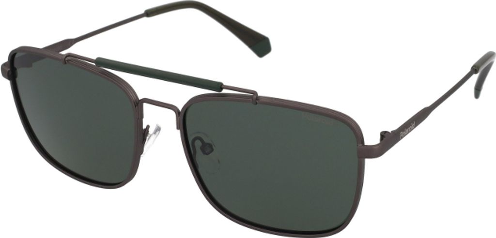 Polaroid PLD 2111/S R80 MATTE DARK RUTHENIUM 57/17/145 Herren Sonnenbrillen