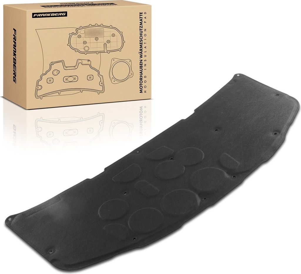Frankberg 1x Dämmmatte Motorhaubendämmung Motorhaube für Mercedes-Benz A-Klasse Stufenheck W177