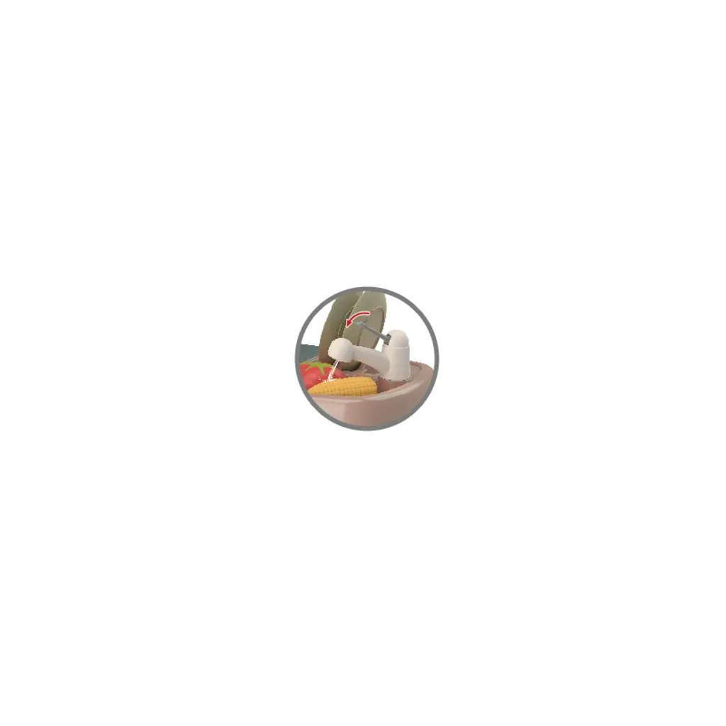 Kitchenette enfant WOOPIE complète avec sons de cuisson et robinet eau - 12
