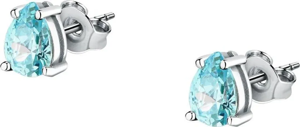 Boucles d'oreilles Tesori SAIW198 finitions argentées haute qualité