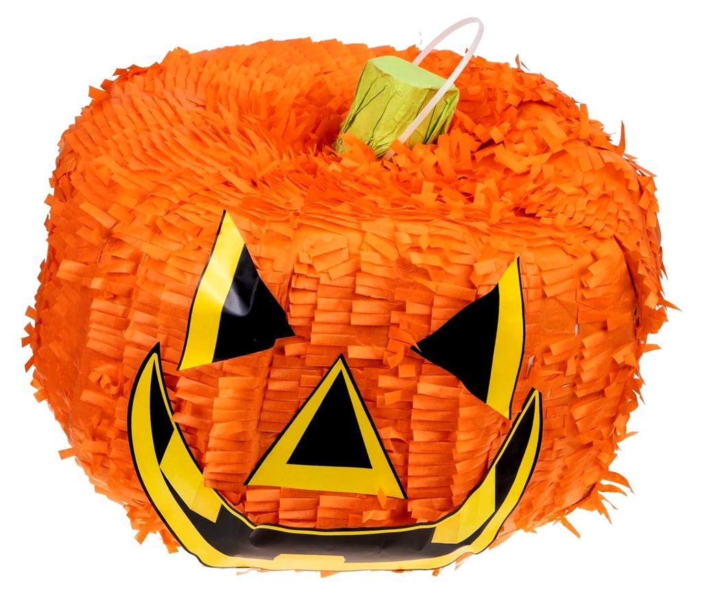 Kürbis Piñata Faltbare Partydekoration für Selbstbefüllung zu Halloween