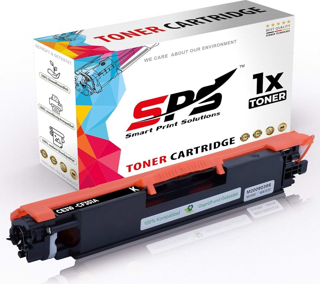 CE310A / 126A Toner Kompatibel für HP Laserjet Pro 200 Color M 275 | 1x Schwarz