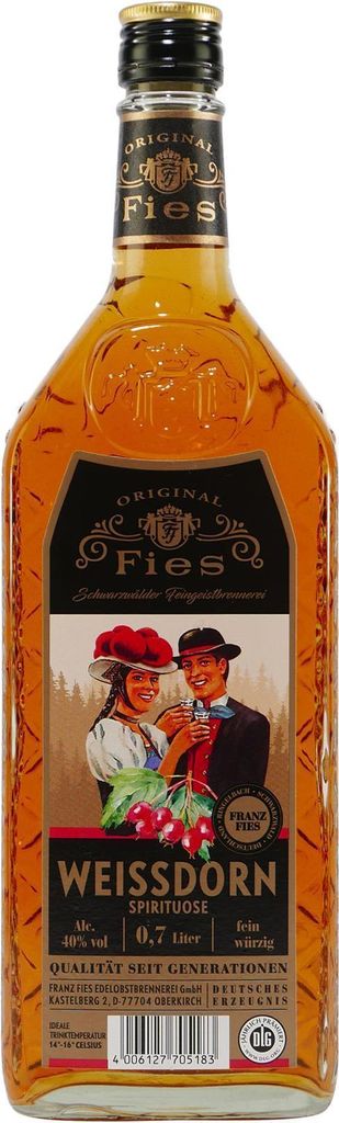 Fies Weissdorn Spirituose
