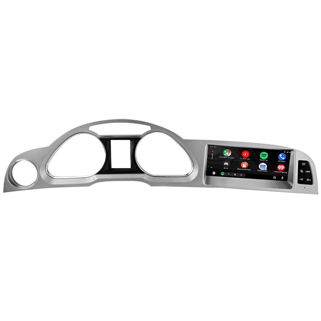 Carplay 4+64GB für Audi A6 4F C6 2004-2009 MMI 2G High Display 360 Panorama Touchscreen Android Navi GPS DAB+ Bluetooth 4G LTE