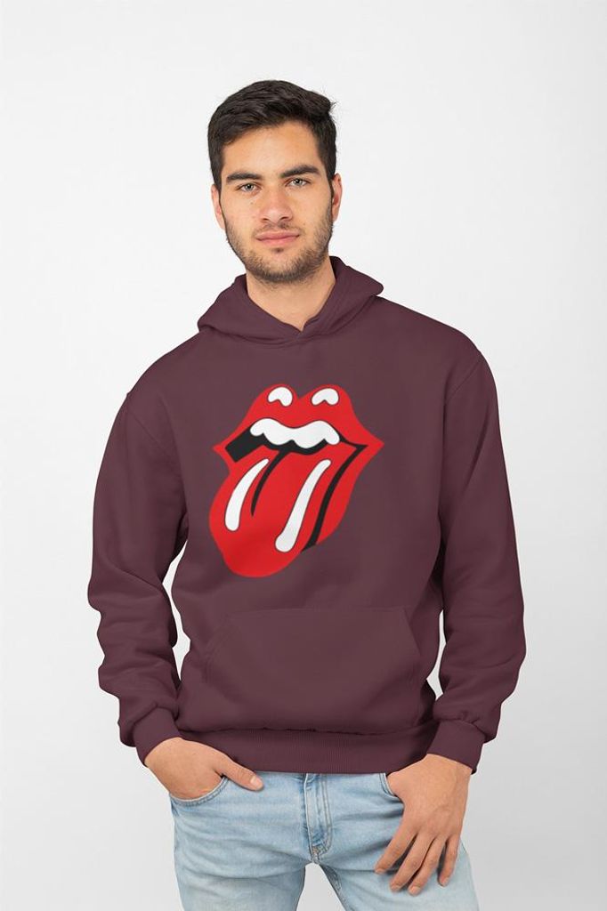 D&B Uni Hoodie ZN00003 Stones Burgund-Größe 2XL