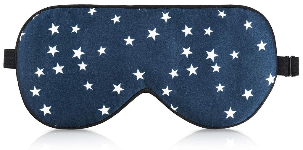 Schlafmaske/Augenmaske/Schlafmaske aus Seide – 100 % Verdunkelung – zum Schlafen unterwegs oder zu Hause – für Männer und Frauen