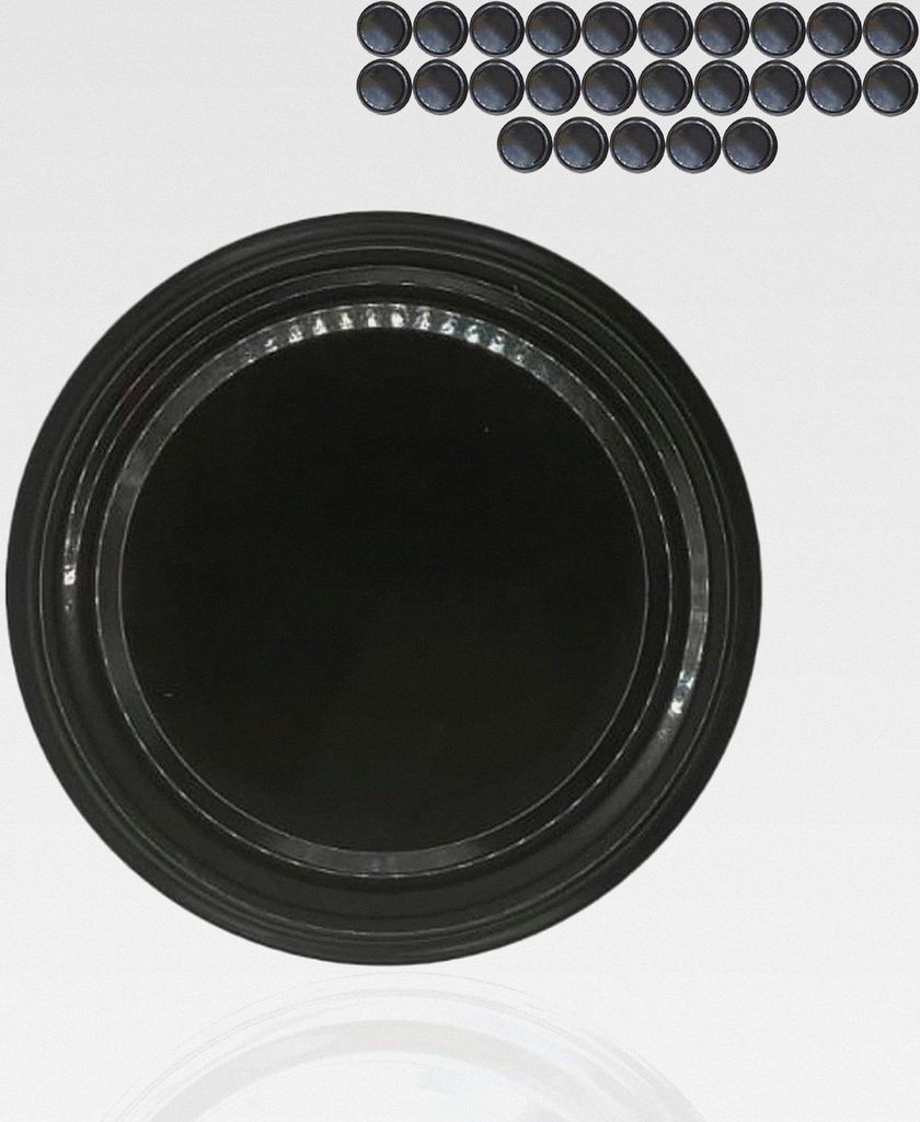 (25x) Deckel für Schraubgläser Ø77, Deckel Marmeladengläser, Metalldeckel Glasgefäße, Schraubdeckel Gläser, Twist Off, Konservendosen, Flasc...