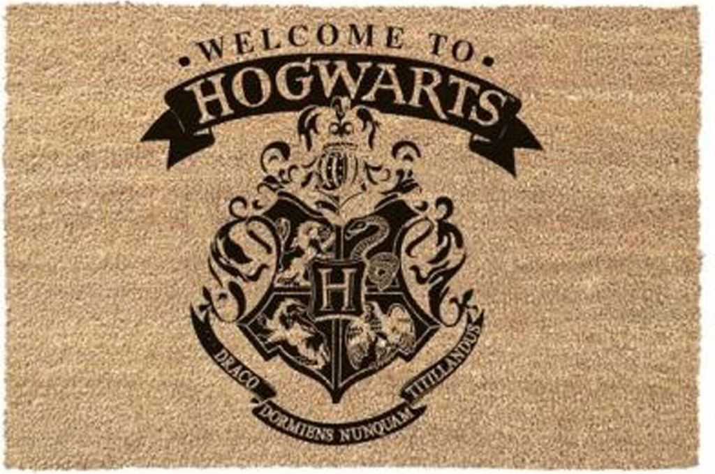 Fußmatte Kokos Türmatte Kokos Harry Potter Hogwarts Crest