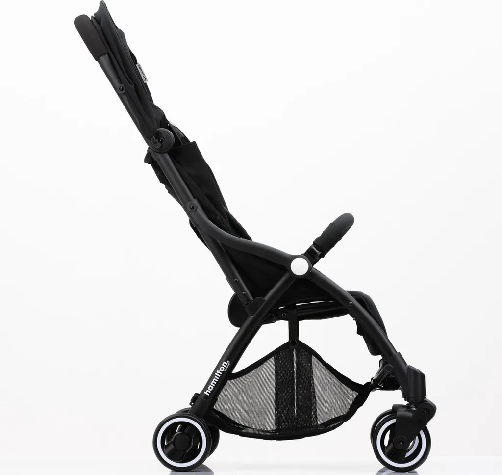 Poussette Canne Compacte Magic Fold S1 Plus Hamilton Noir pour Bébé Mobile - 18
