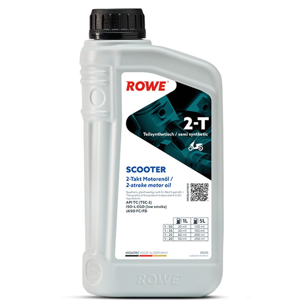 Rowe Hightec Synth RS SAE 5W-40 Motoröl, 1l