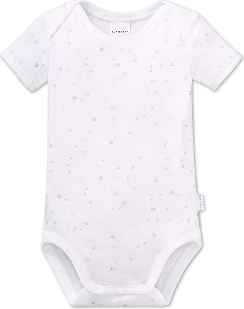 Schiesser Schiesser Baby-Jungen Body, Weiß (Weiss 100) / 62