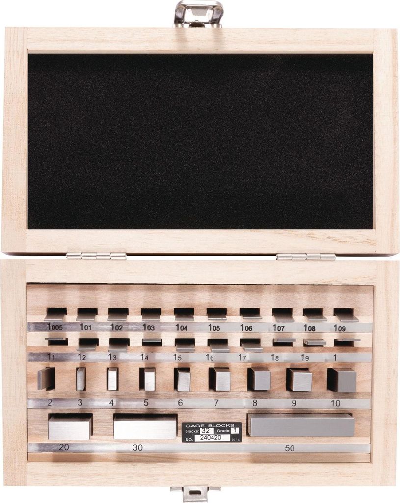 Tecwerk Parallelendmaßsatz Stahl - 1 Stk.