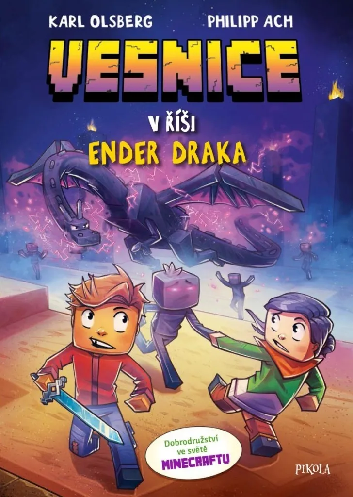 Roman illustré Minecraft Le Village tome 4 pour lecteur de 6 ans