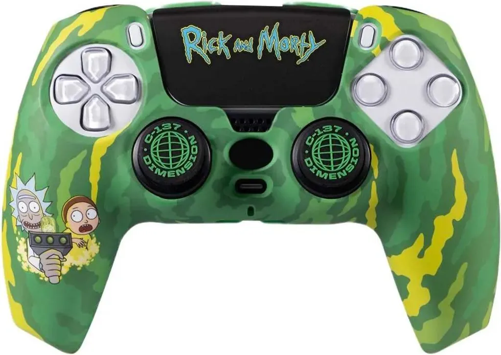 Impugnature Blade Verde Rick And Morty | Offerta Accessori Gaming