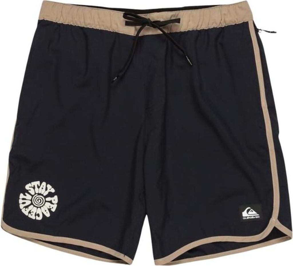 Quiksilver OMNI SCALLOP SHORT 17NB BLACK/BLACK M
