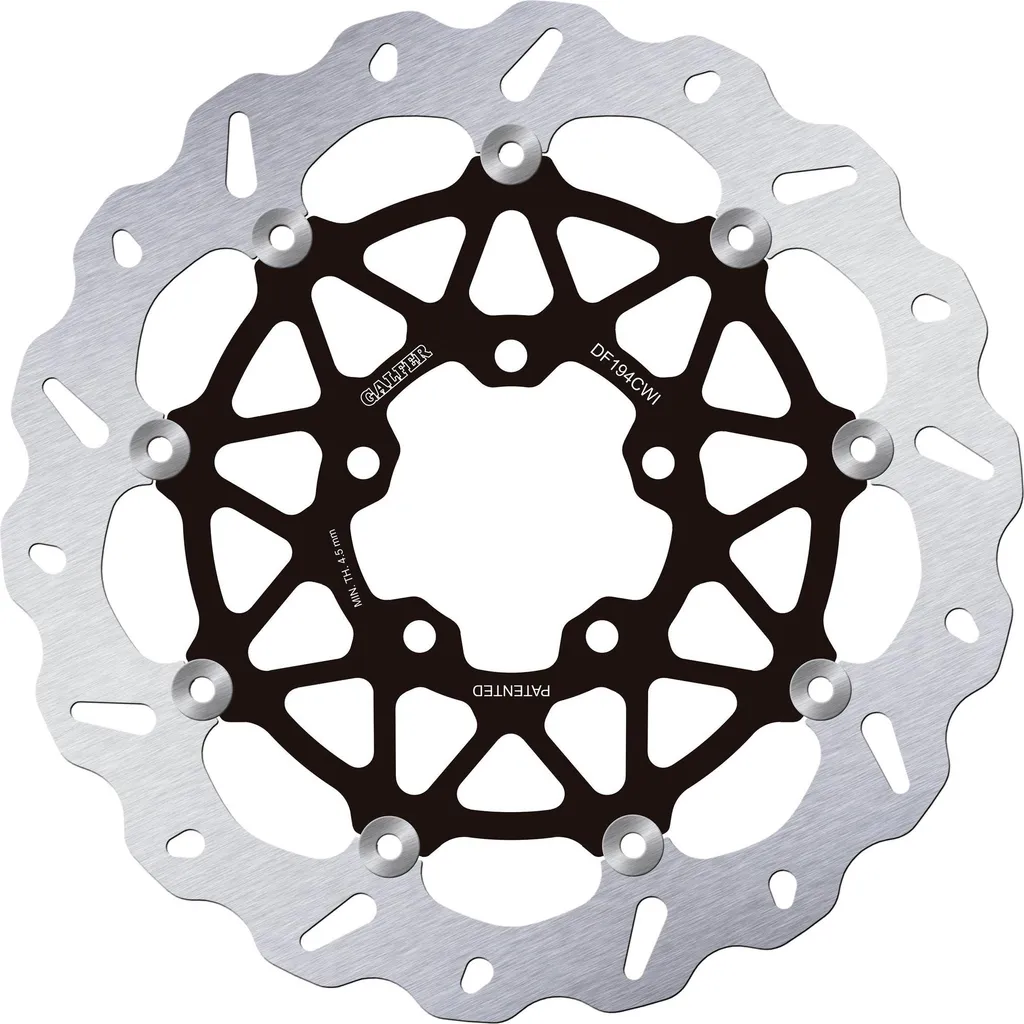 Disque de frein GALFER Wave DF194 flottant avec ABE - avant moto