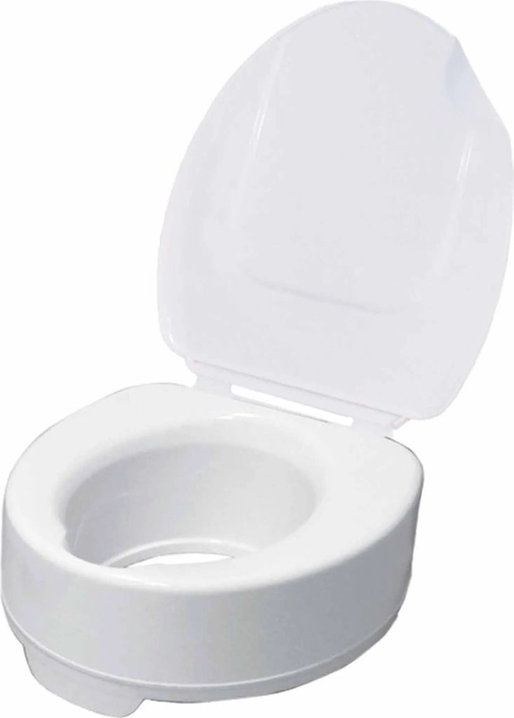 Drive Toilettensitzerhöhung mit Deckel - 15 cm