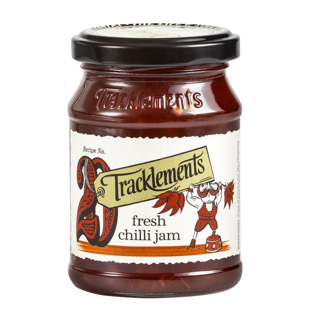 Tracklements Fresh Chilli Jam - Aufstrich mit Chili