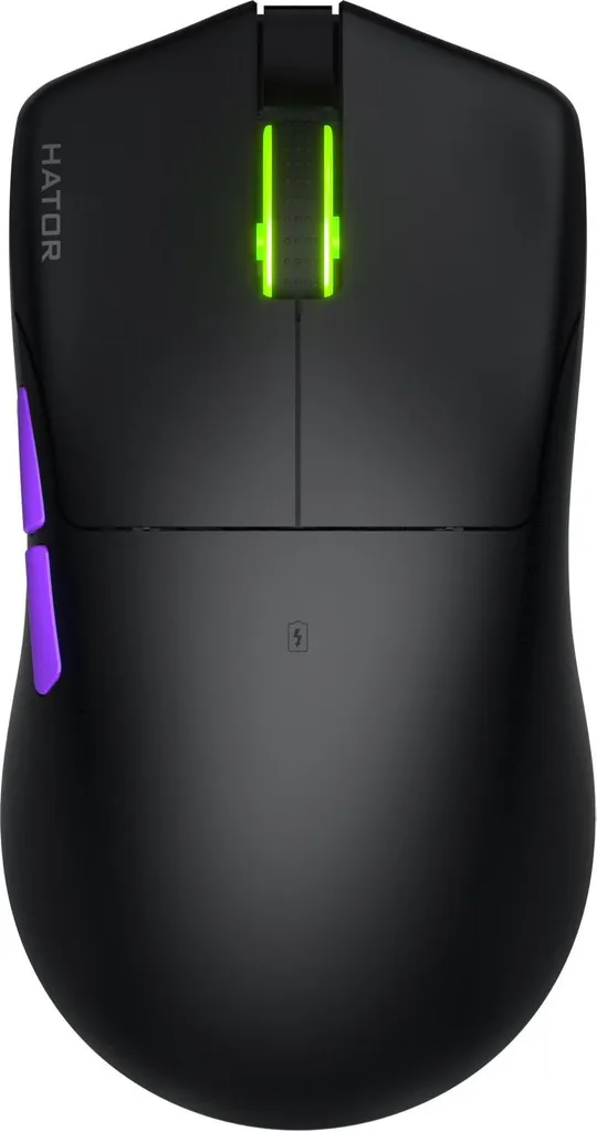 Souris HATOR Pulsar 3 ULTRA 8K+4K noire sans fil avec polling ultra-rapide