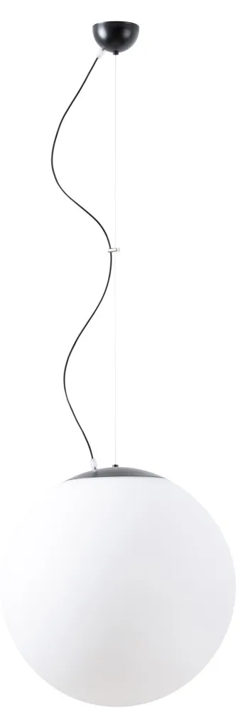 OSMONT ADR45376 ADRIA L4 Suspension en verre Noir et Blanc IP40 E27