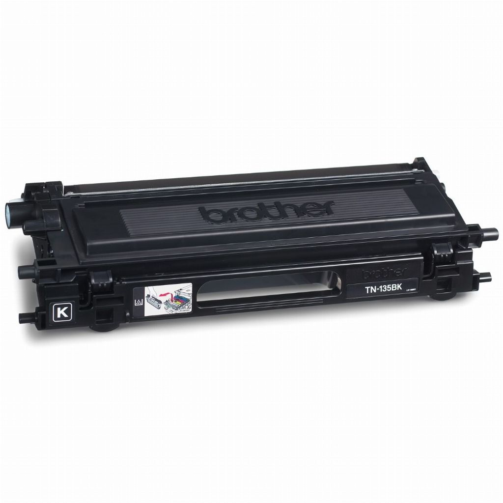 Brother TN-135BK Tonerkartusche 1 Stück(e) Original Schwarz Produktbild 