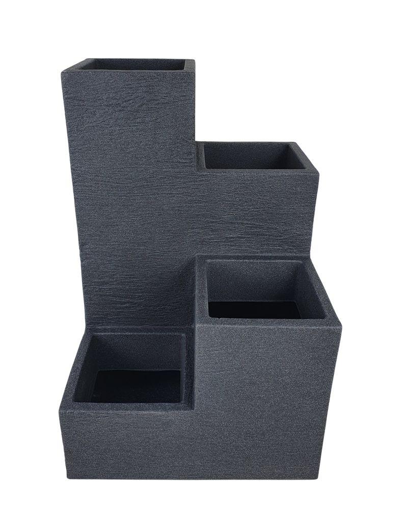 Pflanzkübel Wendeltreppe Blumenkasten Blumenkübel Blumentopf Pflanztopf Garten