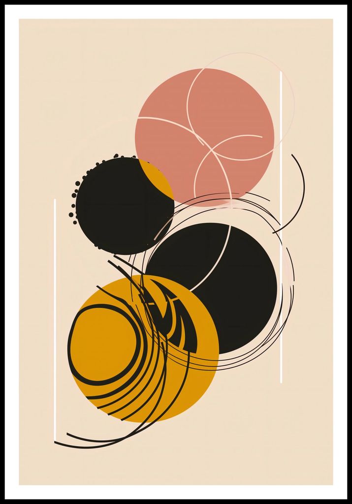 Plakat 68x101cm Sonne und Schatten