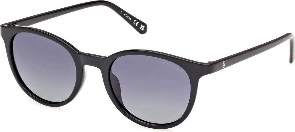 Lunettes de soleil Guess GU00118 Shiny Black 51/20/145 pour Homme Chic