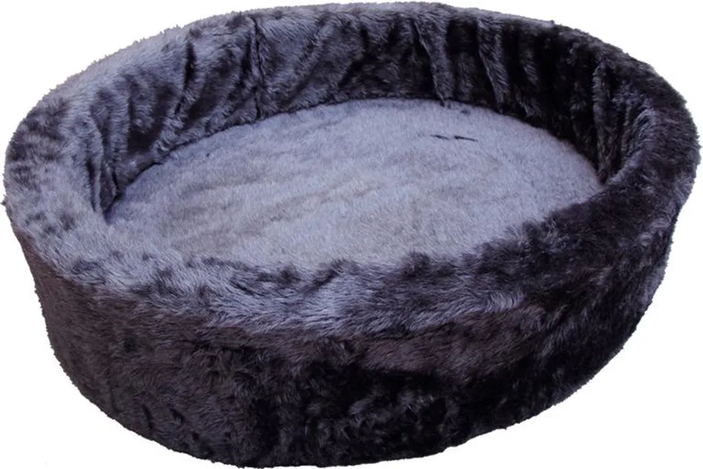 Letto in peluche Nobby 80 cm Grigio | Cuccia Morbida per Cani Medi
