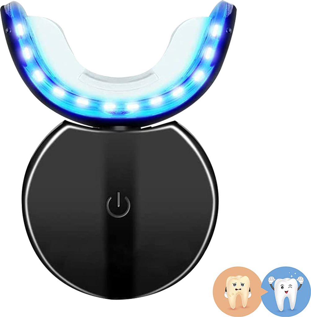 Zahnaufhellungs mit LED-Licht –hellweißes Lächeln Set mit Mundschale