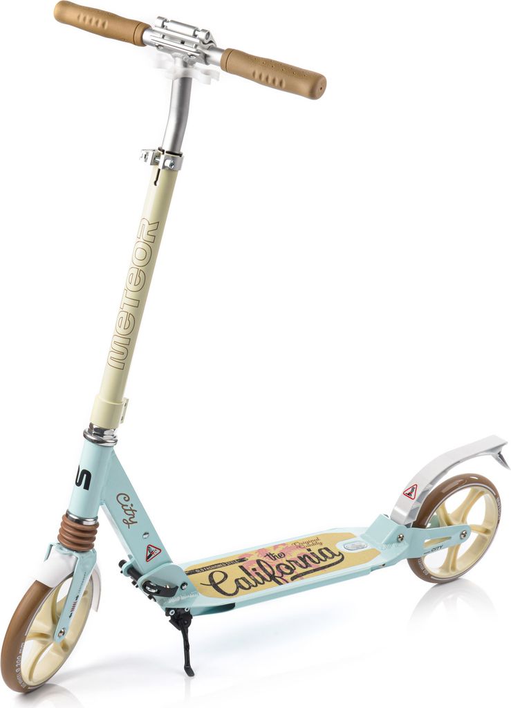 Kickscooter avec béquille, trottinette réglable en hauteur, Image du produit 